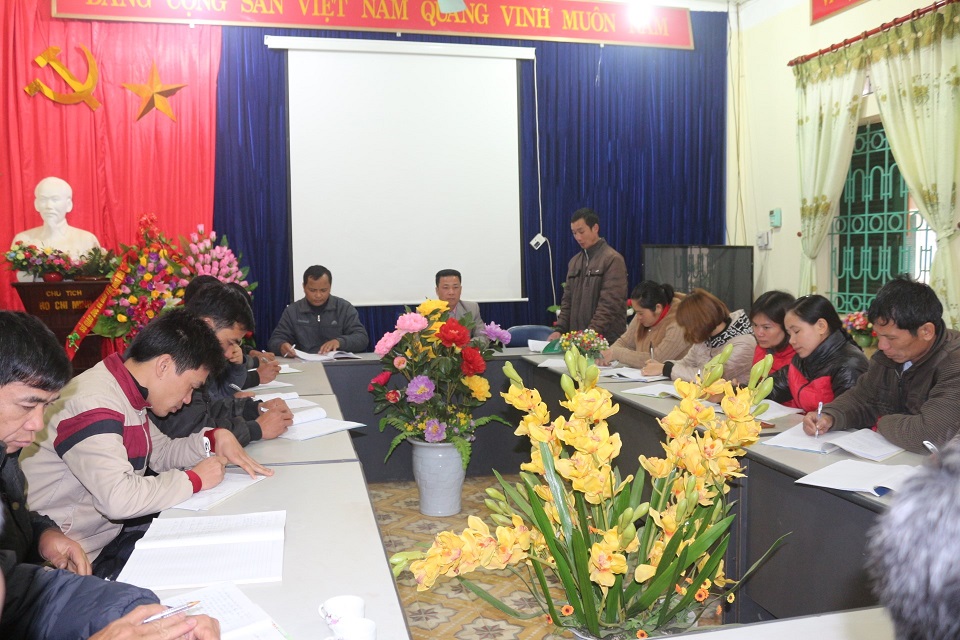 Buổi sinh hoạt chuyên môn tại Trường Tiểu học Ngối Cáy (2017)