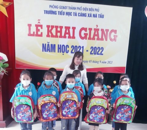 Trường Tiểu học Tà Cáng xã Nà Tấu tổ chức Lễ khai giảng năm học 2021-2022 – ảnh 6