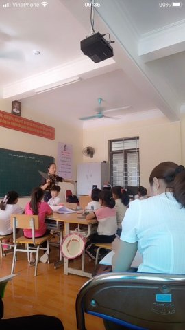 Trường tiểu học số 2 xã Nà Tấu tổ chức hội thi giáo viên giỏi cấp trường – ảnh 2