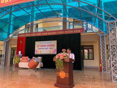 TRƯỜNG TIỂU HỌC SỐ 2 XÃ NÀ TẤU – TP ĐIỆN BIÊN PHỦ TƯNG BỪNG TỔ CHỨC LỄ KHAI GIẢNG NĂM HỌC 2023 - 2024 – ảnh 3