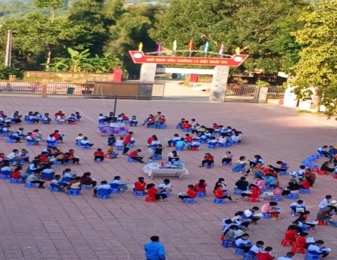Trường tiểu học số 2 xã Nà Tấu hưởng ứng tuần lễ học tập suốt đời – ảnh 2