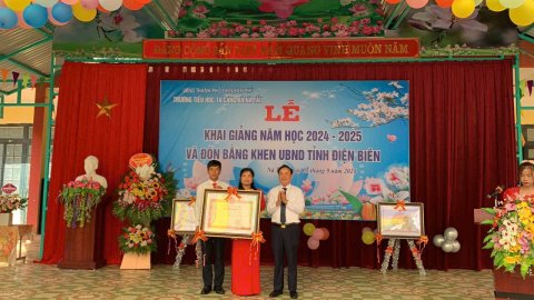 Trường TH Tà Cáng tưng bừng tổ chức Khai giảng năm học 2024-2025. – ảnh 6