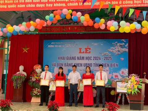 Trường TH Tà Cáng tưng bừng tổ chức Khai giảng năm học 2024-2025. – ảnh 7