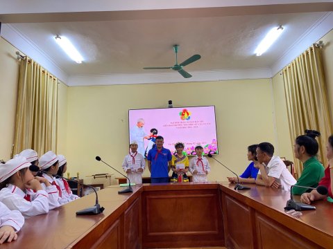 Đại hội cháu ngoan Bác Hồ - liên đội trường tiểu học Số 2 xã Nà Tấu năm học 2024 – 2025 – ảnh 1