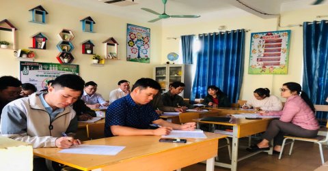 Tổ chức SHCM cấp trường nâng cao chất lượng dạy học Tập làm văn 5 – ảnh 2