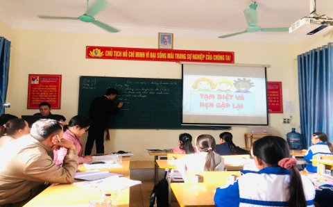 Tổ chức SHCM cấp trường nâng cao chất lượng dạy học Tập làm văn 5 – ảnh 6