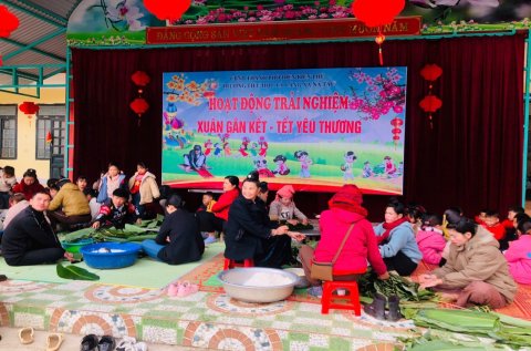 Hoạt động trải nghiệm "Xuân gắn kết-Tết yêu thương" Ất Tỵ năm 2025 – ảnh 1