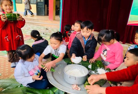Hoạt động trải nghiệm "Xuân gắn kết-Tết yêu thương" Ất Tỵ năm 2025 – ảnh 2
